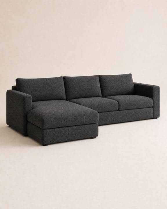 Linen 3-Seat Sofa