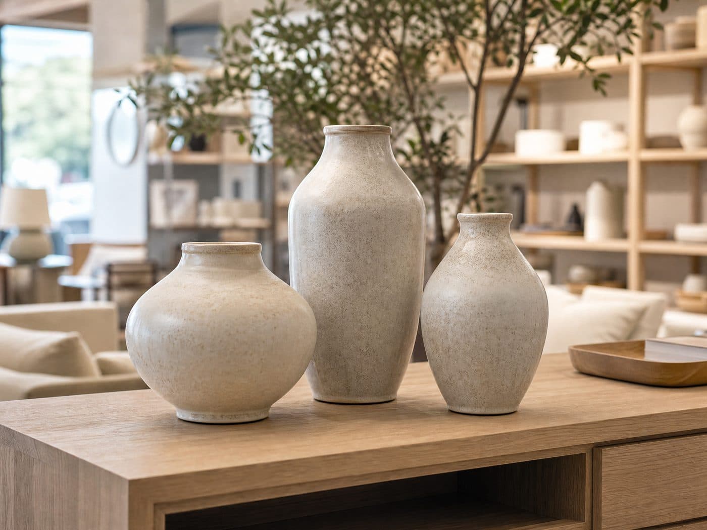 Ceramic Vase Set