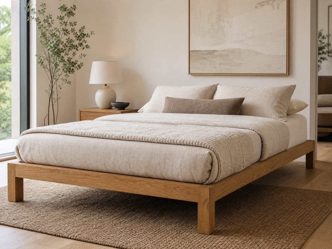 Queen Platform Bed Frame